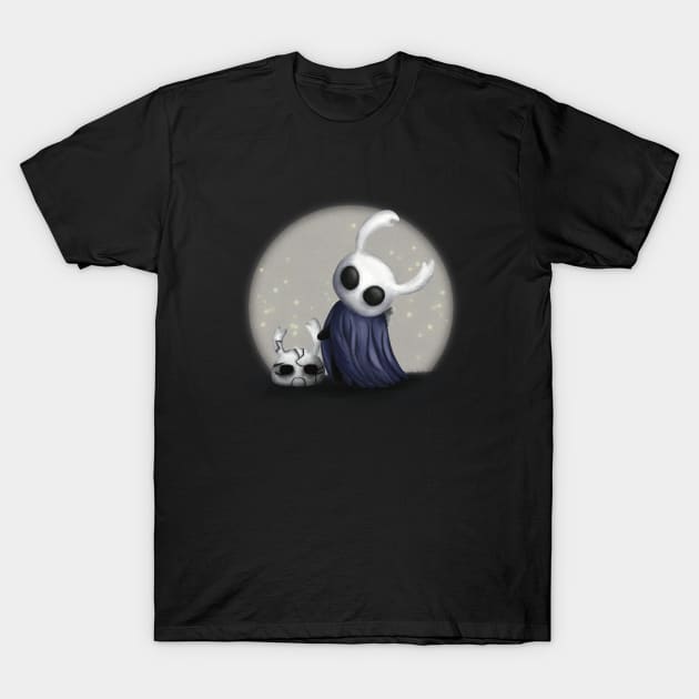 Zote and the hero of Hallownest T-Shirt by Frenchie Boops 